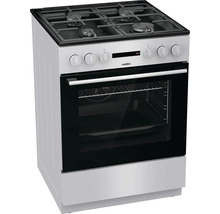 Volně stojící sporák Mora s plynovou varnou deskou a troubou