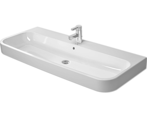Umyvadlo na skříňku DURAVIT sanitární keramika bílá 120 x 50,5 x 17 cm 2318120000 Keramické umyvadlo s baterií