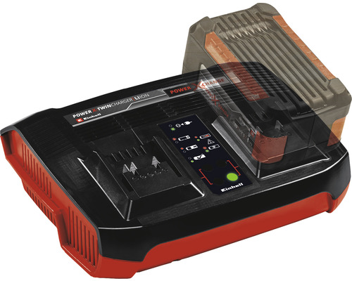 Einhell Power X-Twincharger pro lithium-iontové akumulátory s indikátorem nabíjení