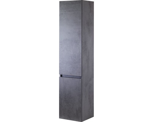 Koupelnová skříňka vysoká Sanox Maxx XL beton antracit 35 x 160 x 35 cm
