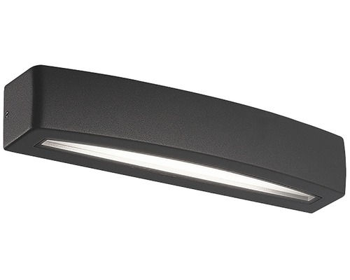 LED venkovní nástenné svítidlo Panlux Bloco IP54 10 W 600 lm 3000 K tmavě šedé Venkovní nástěnné svítidlo
