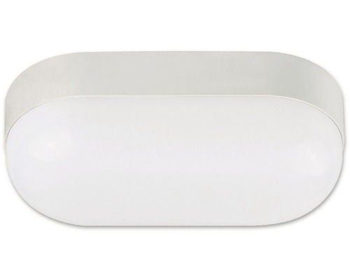 LED venkovní nástěnné svítidlo Top Light Ronda IP65 15 W 1350 lm 4000 K bíla Oválné stropní svítidlo