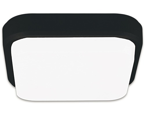 LED venkovní stropní svítidlo Top Light Mango H IP54 18 W 1620 lm 4000 K černé Čtvercové stropní svítidlo