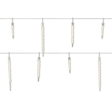 Retez s rampouchy s LED diodami pro vnitřní i venkovní použití