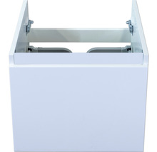 Bílá skříňka pod umyvadlo do koupelny