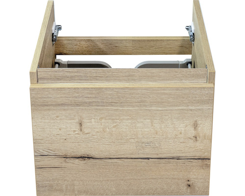 Koupelnová skříňka pod umyvadlo Sanox Frozen dub přírodní 40 x 40 x 45 cm Skříňka pod umyvadlo s dřevěným vzhledem