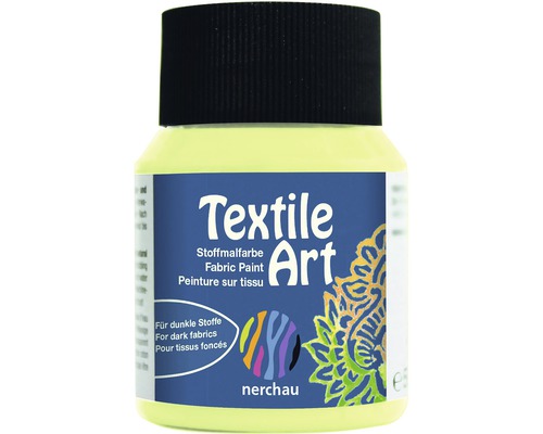 Barva na tmavý textil Textile Art svíticí ve tmě 59 ml Nerchau Barva na textil Art pro tmavé látky