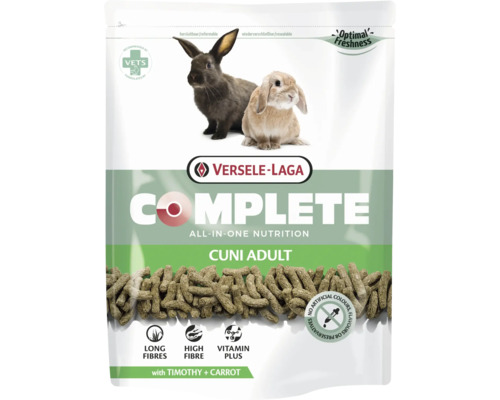 Krmivo pro dospělé králíky extrudované Versele Laga Complete Cuni Adult 500 g