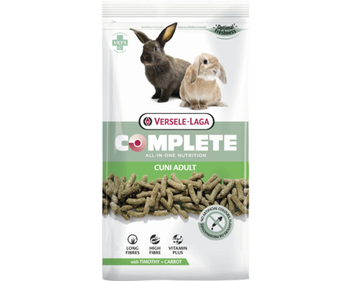Krmivo pro dospělé králíky extrudované Versele Laga Complete Cuni Adult 1,75 kg-0