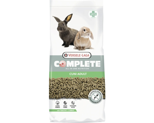 Krmivo pro dospělé králíky extrudované Versele Laga Complete Cuni Adult 8 kg