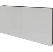 Zrcadlová skříňka bez osvětlení Sanox K-Line 120 x 13 x 70 cm beton antracit s 2 dvířky