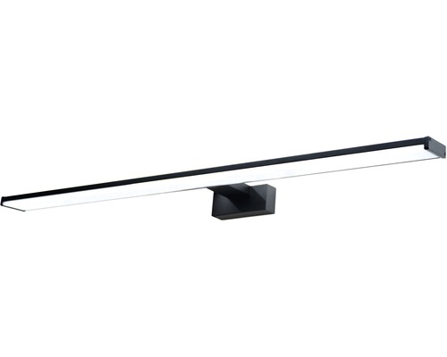 LED světlo nad zrcadlo Top Light Chicago MAX IP44 15 W 1500 lm 4000 K černé Černé LED nástěnné svítidlo do koupelny