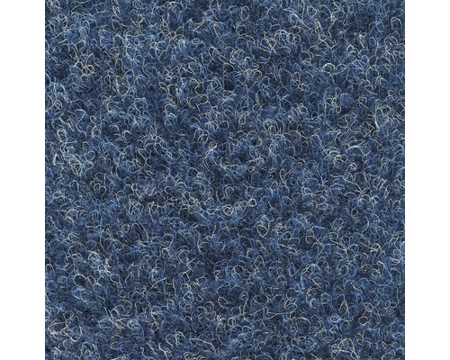 Kobercová dlaždice Solid Vel 33 modrá 50x50 cm