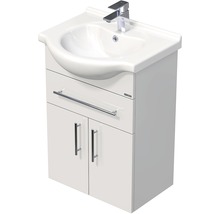 Koupelnová skříňka s umyvadlem LANDAU Ideal 55 cm bílá-thumb-0