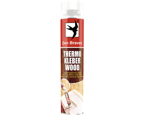 Montážní pěna Thermo Kleber WOOD pistolová 750 ml Den Braven Thermo Kleber Wood dóza