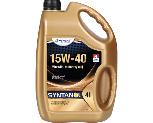 Minerální olej Syntanol 15W-40 SUPER GX 4L