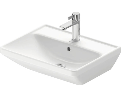 Klasické umyvadlo DURAVIT D-Neo sanitární keramika bílá 55 x 44 D 2366550000 Keramické umyvadlo s vodovodní baterií