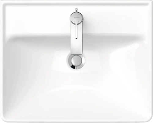 Umyvadlo s baterií, pohled shora