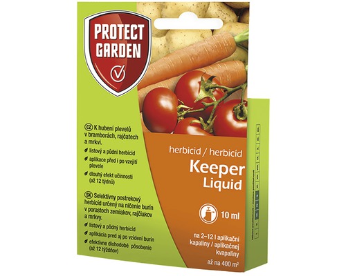 Herbicid Keeper Liquid k hubení plevelů v bramborách, rajčatech a mrkvi 10 ml-0