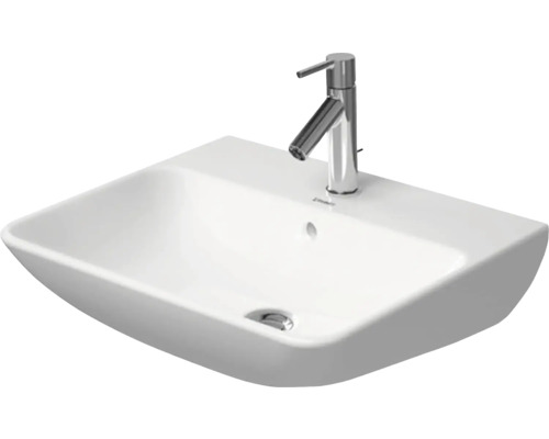Umyvadlo DURAVIT ME by Starck sanitární keramika bílá 55 x 44 cm D 2335550000 Umyvadlo s baterií
