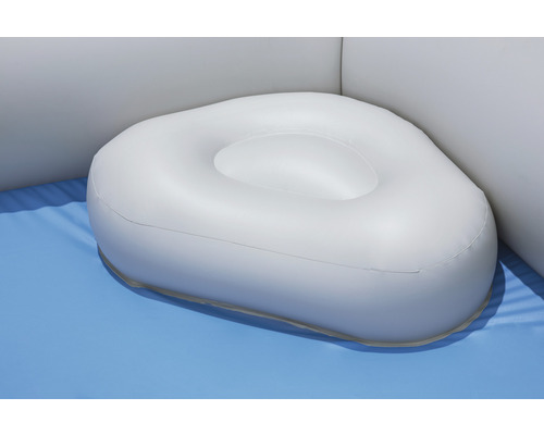 Nafukovací podložka na záchodové sedátko pro větší pohodlí při sezení