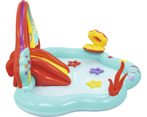 Nafukovací dětský bazén se skluzavkou a dekoracemi