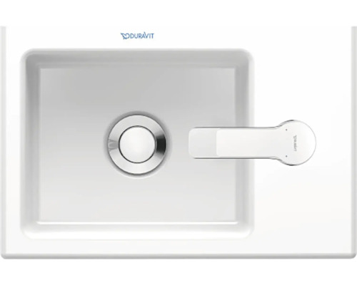 Umyvadlo Duravit se zátkou a přepadem