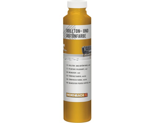 Tónovací barva Hornbach SF014 okrová 0,75 l Tónovací barva Hornbach SF014 okrová 0,75 l
