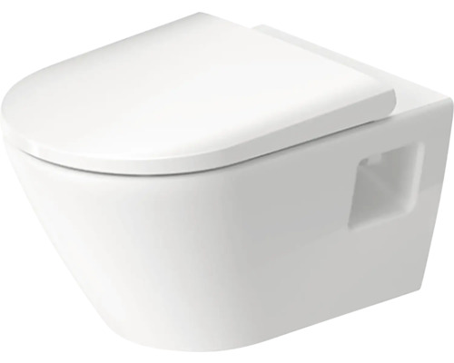 Závěsné WC DURAVIT D-Neo otevřený splachovací kruh bílá D 2578090000