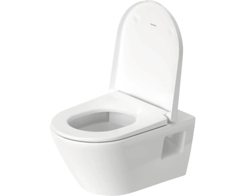 Závěsné WC s otevřeným splachovacím kruhem a WC sedátkem