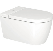 Závěsné WC DURAVIT SensoWash Starck F otevřený splachovací kruh bílá vč. WC prkénka D 650000012004320-thumb-0