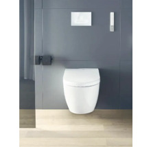 Závěsné WC DURAVIT SensoWash Starck F otevřený splachovací kruh bílá vč. WC prkénka D 650000012004320-thumb-2