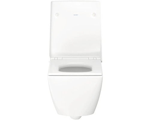 Závěsný klozet s hlubokým splachováním s otevřeným splachovacím okrajem a WC sedátkem