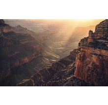 Panoramatický výhled na Grand Canyon se skalními útvary a kaňony