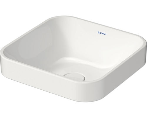 Umyvadlo na desku DURAVIT sanitární keramika bílá 40 x 40 x 16,5 cm 2359400000 Keramické umyvadlo na desku