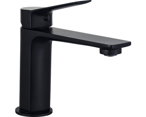 Černá umyvadlová baterie do koupelny