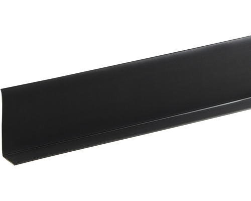 Soklová lišta KU006 černá samolepicí 15 x 50 x 15000 mm Plastová ukončovací lišta na zeď