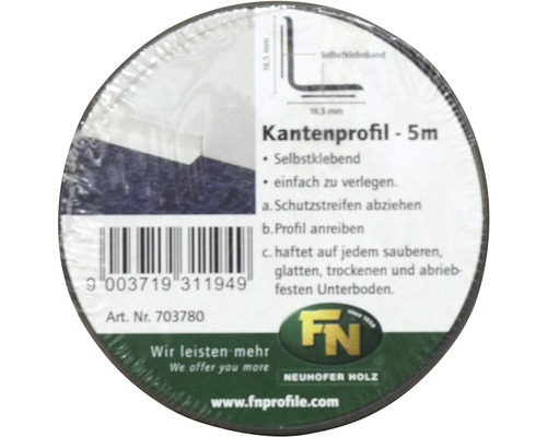 Samolepicí profil hrany, 5 metrů