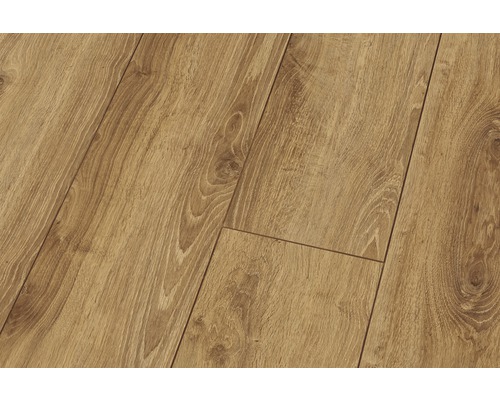 Detail laminátové podlahy s dřevěným vzhledem