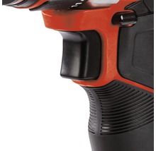 Detail aku šroubováku s rukojetí a spouští