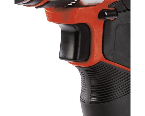 Detail aku šroubováku s rukojetí a spouští