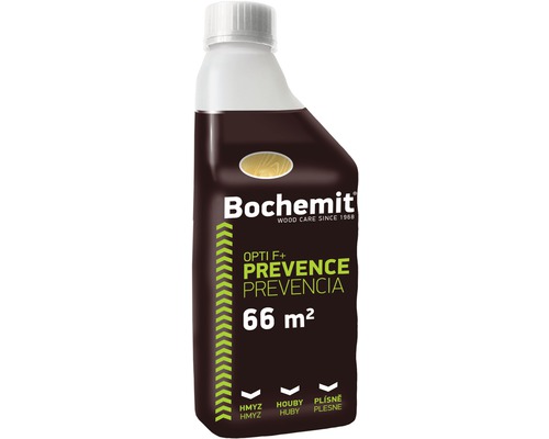 Bochemit přípravek na ochranu dřeva na ochranu proti hmyzu, houbám a plísním pro 66 metrů čtverečních