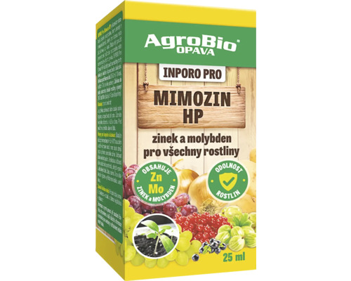 Zinek a molybden pro postřik rostlin INPORO Pro Mimozin HP 25 ml