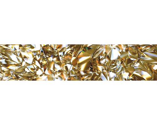 Abstraktní geometrická textura zlaté barvy