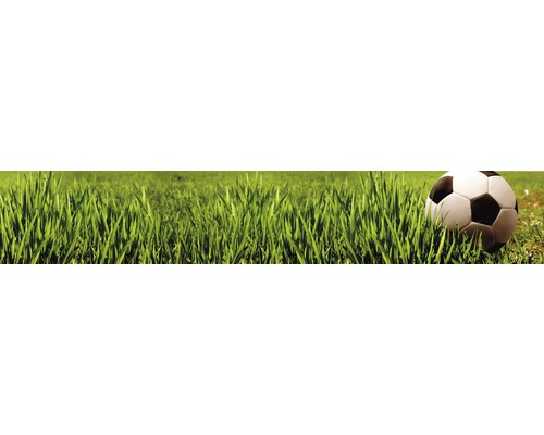 Fotbalový míč v trávě