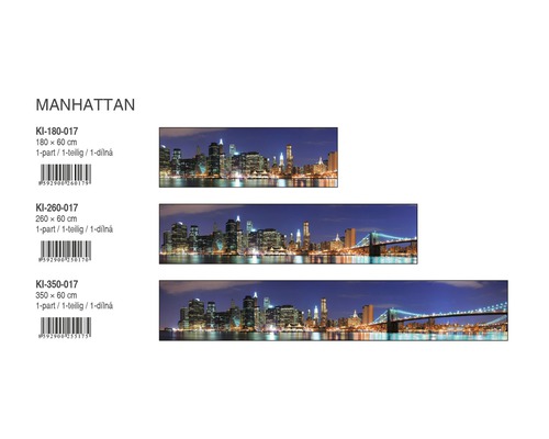 Nástěnný obraz Manhattan s panoramatem města v různých velikostech