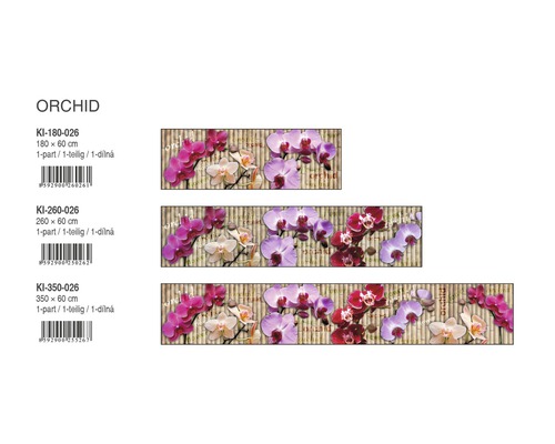 Motiv orchideje pro dekoraci stěn v různých velikostech