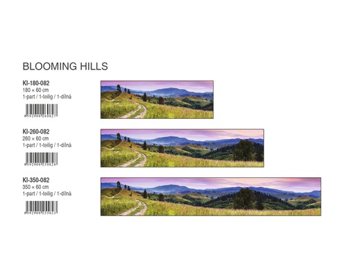 Nástěnný obraz s horskou krajinou v různých velikostech