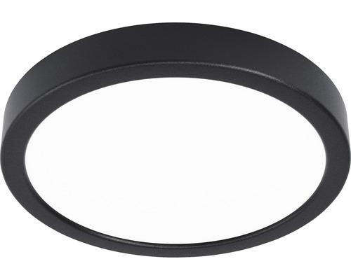 LED stropní svítidlo Eglo 78676 Fueva 16,5 W 2000 lm 4000 K ø 22,5 cm černé Kulaté stropní svítidlo