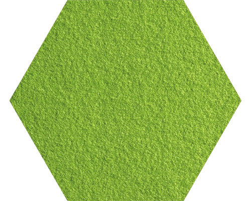 Nástěnný obklad Soft line plsť úhlopříčka 40 cm světle zelený